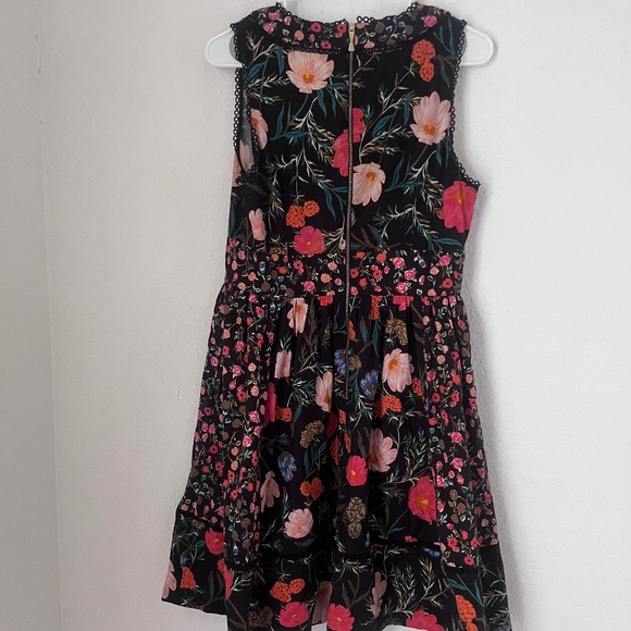 kate spade new york Mixed Blossom Fit-and-Flare Dress - Picture 7 of 8